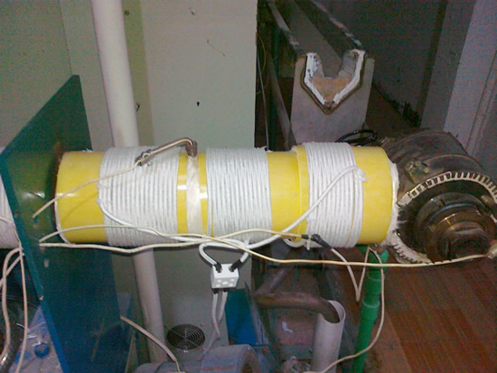 風冷擠出機模頭改造